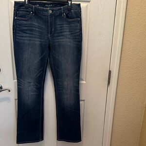 White House Black Market The Boot-Bootcut Denim Jeans Size 10 Short